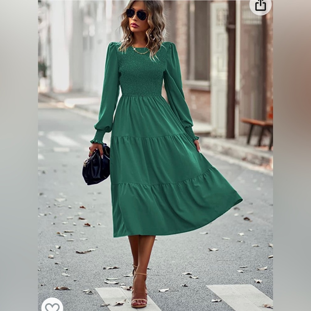 Fashion Boho Midi Dress